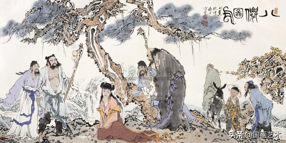 画家范曾成交最贵的十幅书画作品
