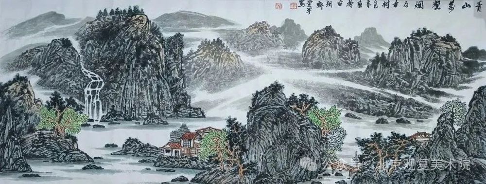 笔墨绘山河：黄堂军的山水艺术之路- 外交礼品展示网
